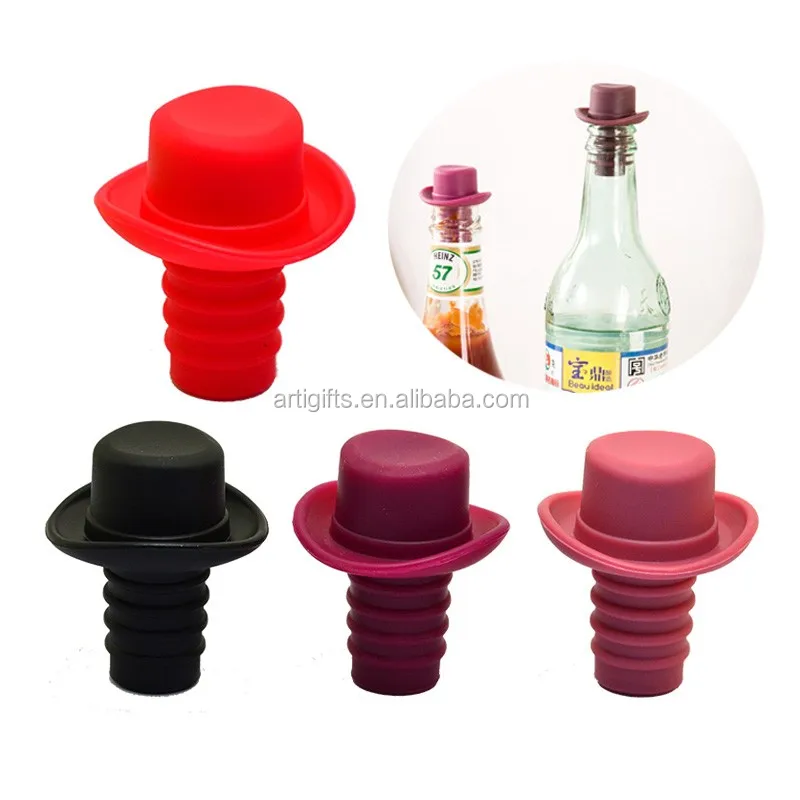 Free Samples Fancy Silicone Rubber Wine Bottle Stopper Sleeve Buy