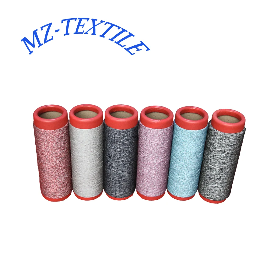 Iridescent Reflective Yarndouble Side High Visible Glow In The Dark Reflective Sewing Knitted