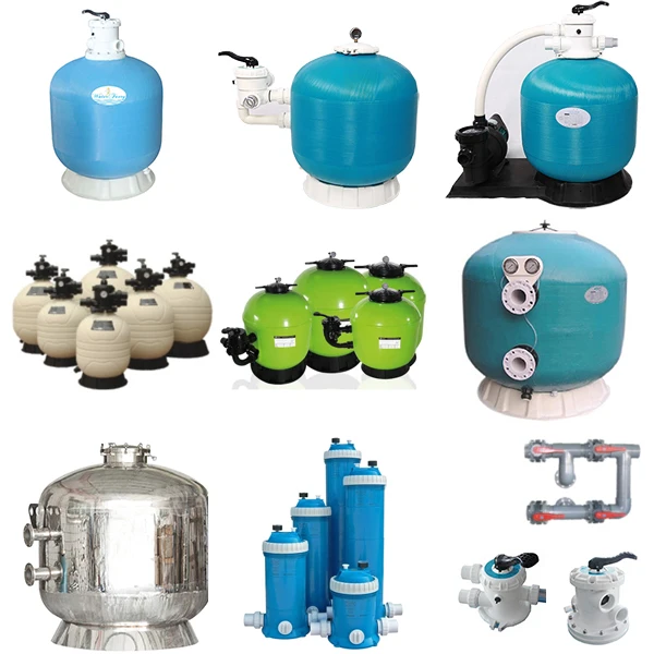 Water Faery Pool Filter System Side Mount Fiber Glass 24 In. Rapid