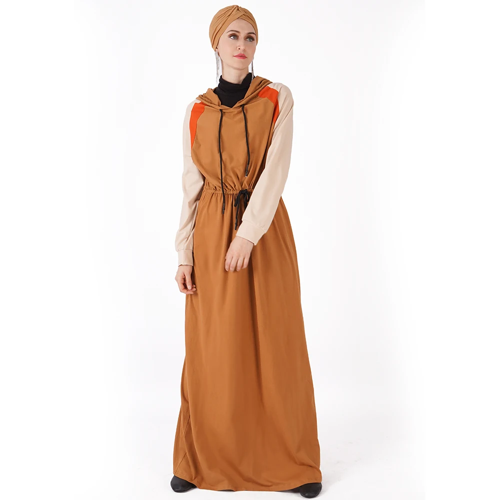 Fancy New Muslim Casual Dress Simple Style Islamic Cotton Jilbab ...