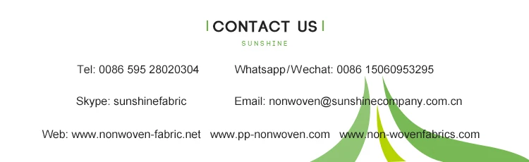 PP spunbonded nonwoven fabric spunbond material