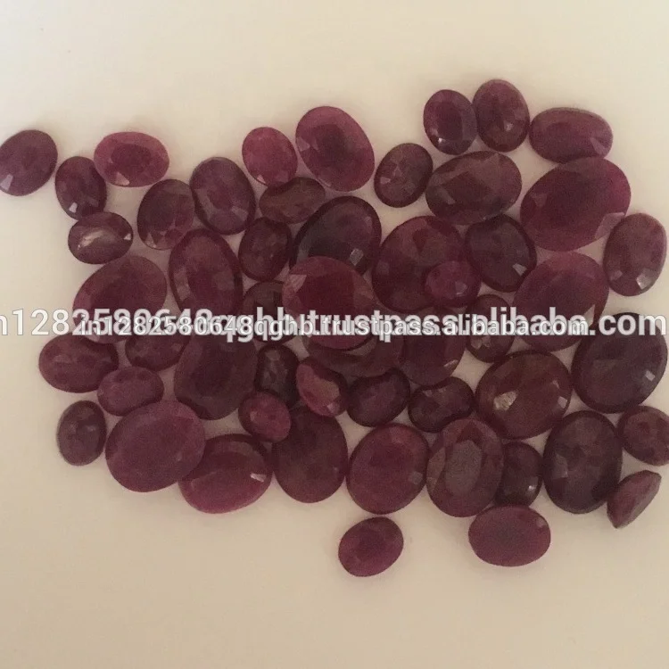 Natural Oval Cut Loose Ruby Gemstone