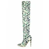 New materials 2018 over the knee boots stretchy girl high heel boots