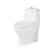 Hot selling ZZSL-8608 Sanitary ware bathroom ceramic white wash down One piece Toilet with customize colors best price