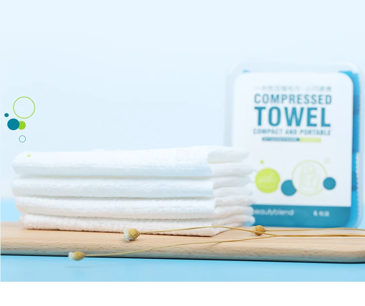 Beautyblend Q-8010 Disposable compressed towel, independent packing compressed tissue towel for trave