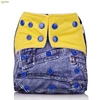 PUl waterproof material printed color AI2 cloth diapers for all baby