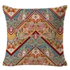 Best Selling Indians Style Bohemian Throw Pillow Case Home Sofa Decorative Cotton Linen Cushion Cover for 18 X 18 Inch