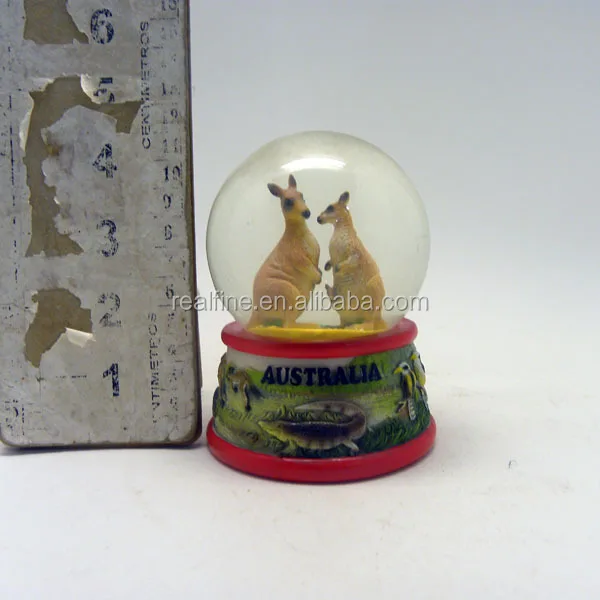 Kangaroo Glass Snow Globe Australia Souvenirs Buy Australia Souvenirs,Souvenir Australia