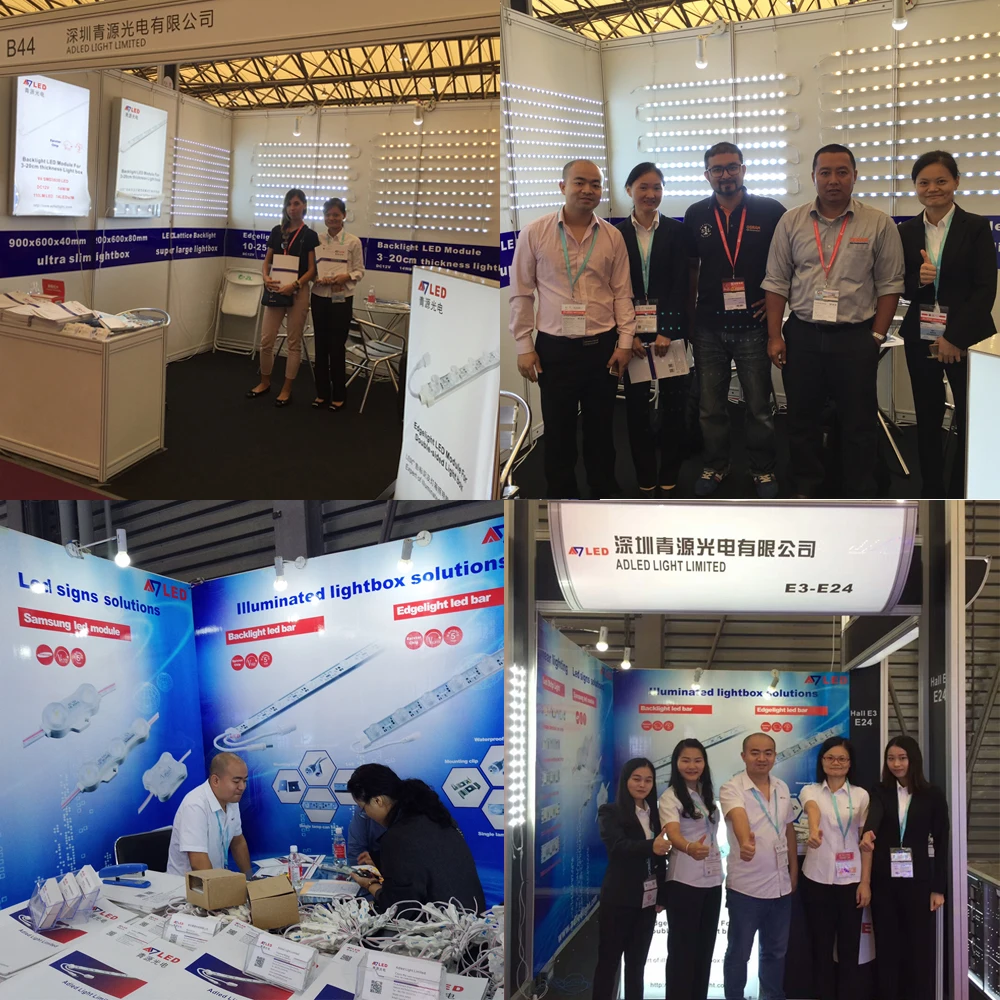 20pcs per chain high power smd 2835 4 chips modulo led 12v with 2.4w