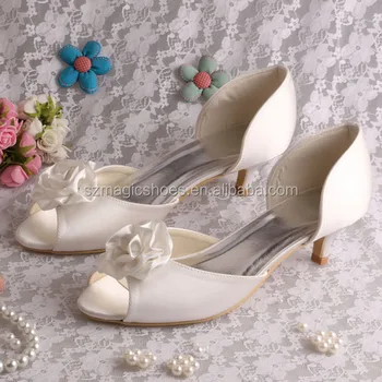 silver wedding shoes for flower girl