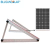 Triangle Aluminum Oblique beam and Triangel Back Beam 550mm 100W 300W Solar Panel Roof Mounting Bracket For Van
