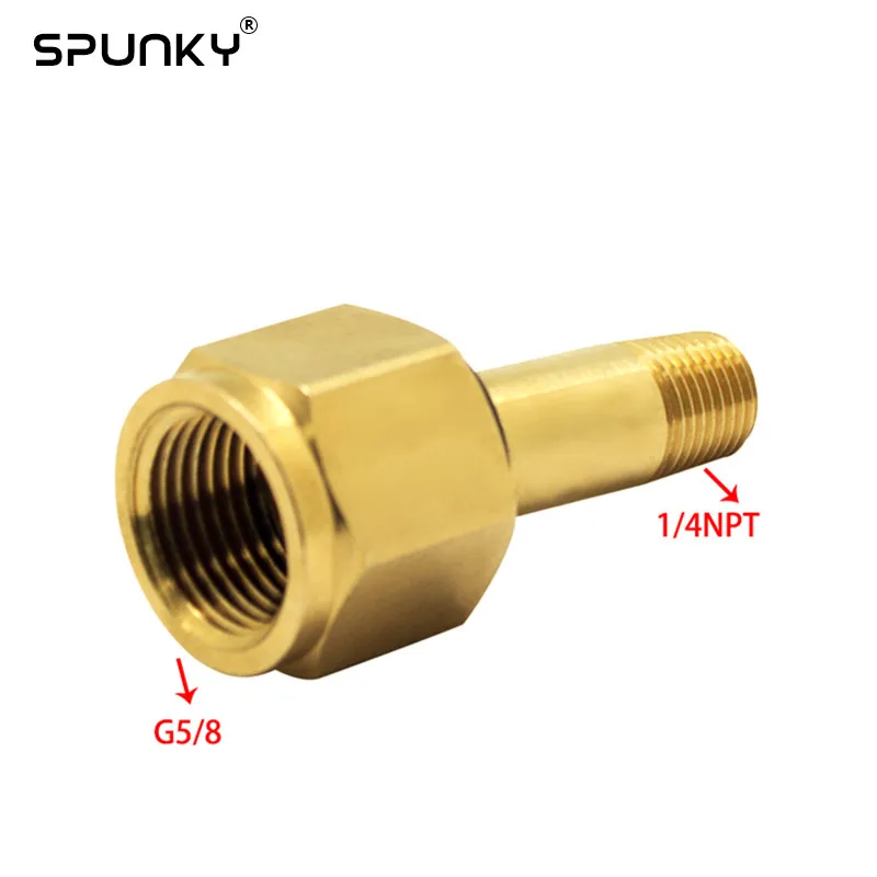 New Din 477/ W21.8 Co2 Carbon Dioxide Regulator Inlet Nut & Nipple With