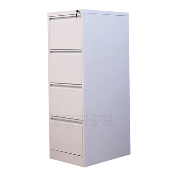 Office Furniture Vertical Steel 4 Drawer File Cabinet With Lock