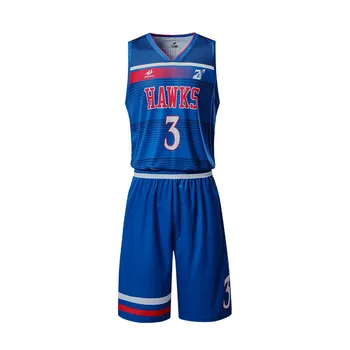 Basketball Uniform Design Color Blue 