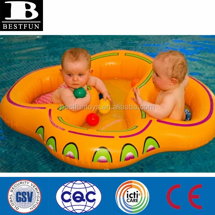 twin baby pool float