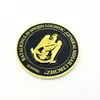 Custom cheap 3D logo gold metal stamping souvenir challenge coin bearing the design of an eagle