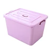 Factory wholesale large waterproof storage box storage containers plastic with lids
