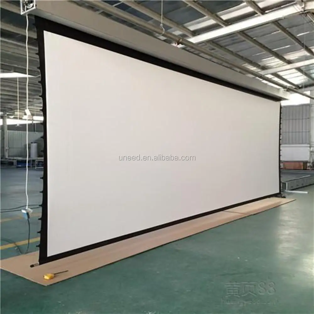 Pvc Matt White Projection Screen Fabric Outdoor Projector Screen For 