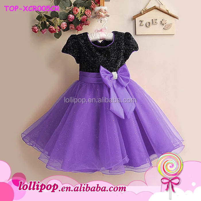 2016 Elegant Frill Princess Baby Girls Puffy Dresses Fancy Girls Puffy
