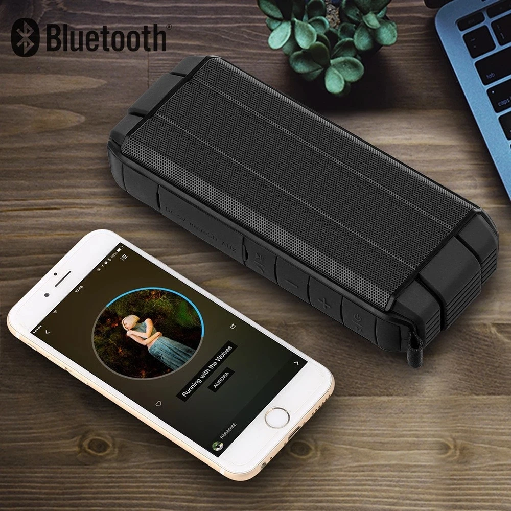 1200mAh High Capacity Bluetooth Speaker Home Zeal Sound Wireless Bluetooth Speakers with Dual Speaker Loud Stereo Better Bass - ANKUX.COM