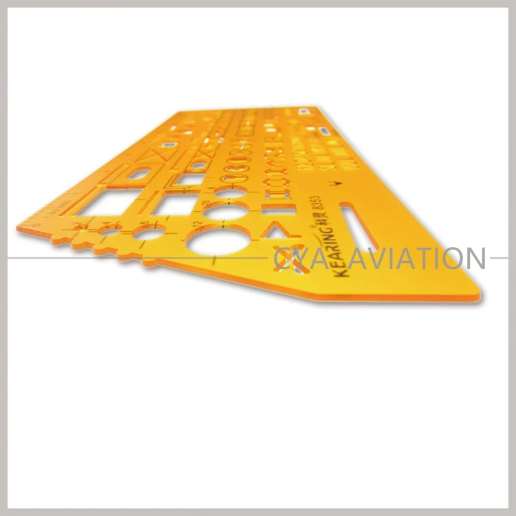 Rettangoli Template Disegno e Disegno Stencil Simboli Disegno Scala