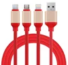 Q Bounce 3 in 1 Fast Charging Cable USB Cable Micro Type C Cable
