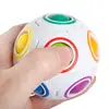 Funny Fashion Adult Kid Ball Magic Cube Toy Plastic Creative Rainbow Football Puzzle Children Learning Educational Fidget Toys