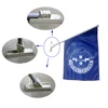 Adjustable Plastic Hanging Wall Mounted Flagpoles with Polyester Custom Wall Flags