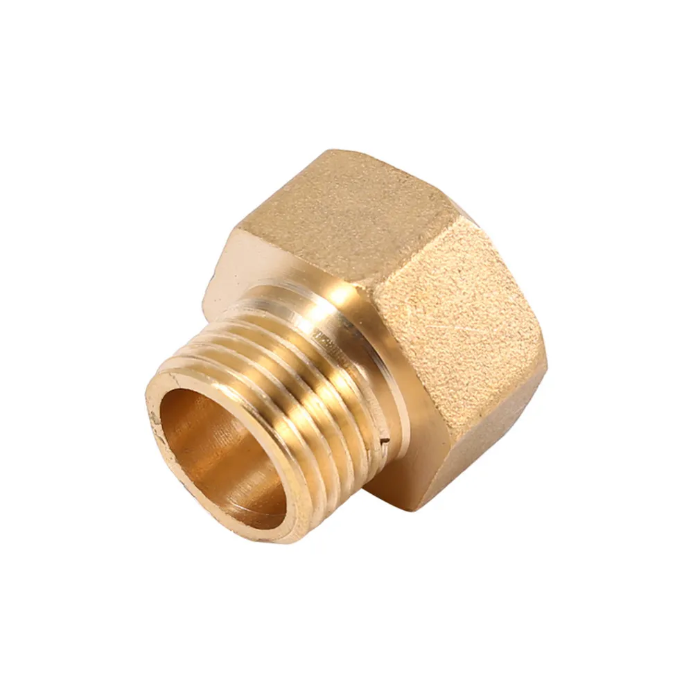 Buje Hexagonal Parker 209P-8-6 - Latón, 1/2" X 3/8" NPT, 1000 PSI, Macho-hembra