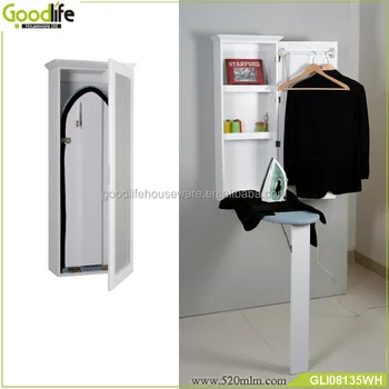 Foldable Wall Mounted Cabinet With Ironing Board Wholesale Buy Cabinet With Ironing Board Folding Ironing Board Cabinet Wooden Ironing Board In Cabinet Product On Alibaba Com