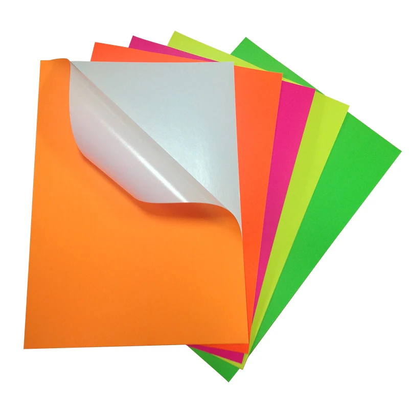Woodfree Uncoated Synthetic Natural Self Adhesive Coloured Paper Buy Self Adhesive Coloured