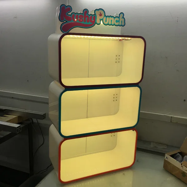Customizable Factory Acrylic Led Display Box Led Acrylic Display Stand