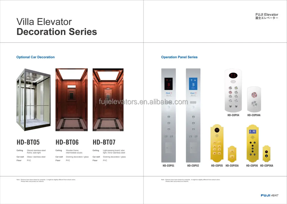 Fuji Small Elevator Size Buy Small Elevator,Small Elevators For Homes