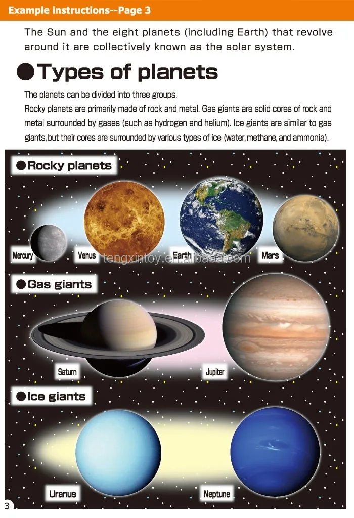 make planet model using play dough set, View dough play toys, TENGXIN ...