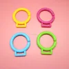 plastic ring chain toy link plastic ring binder plastic snap sing