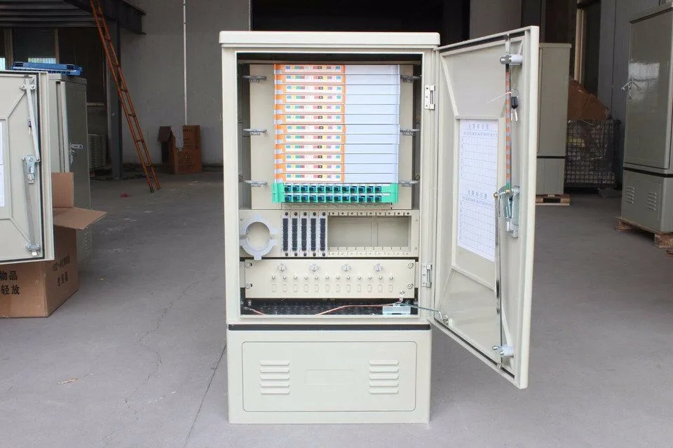 19 Rak Mounted Odf Unit Box Fiber Optic Termination Box96 Cores Optical Distribution Frame 