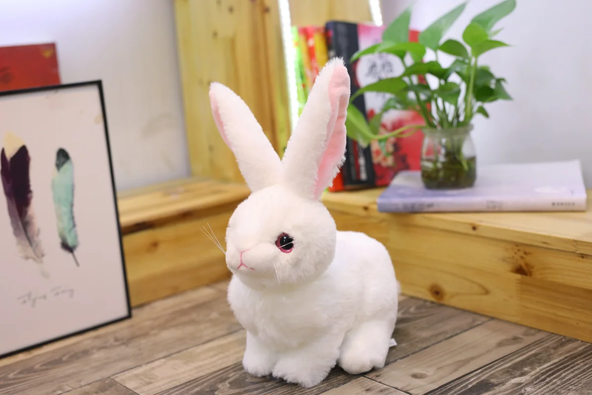 毛絨兔子娃娃柔軟兔子復活節玩具 - buy plush rabbit,plush bunny