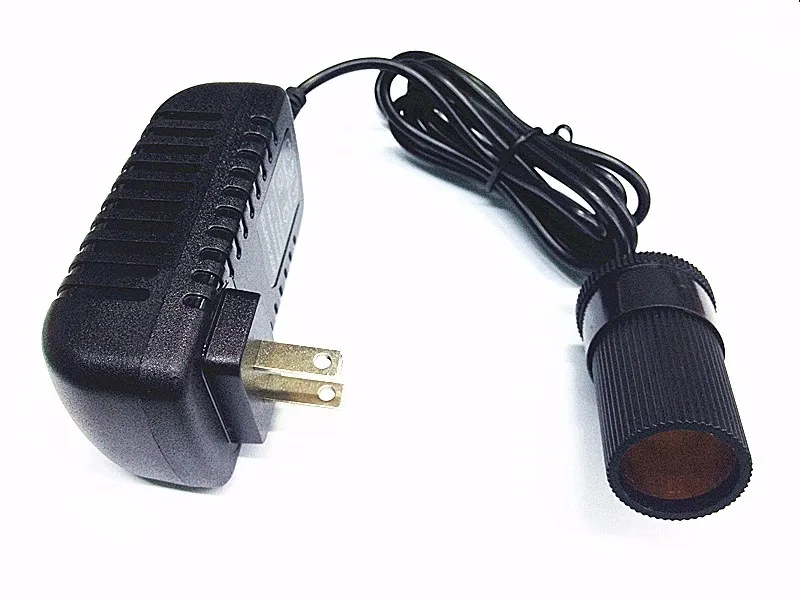 Car Charger Cigarette Lighter Socket Wall Ac Dc 12v 2a Adapter Plug Your Unit S Cigarette Lighter Adapter Into This Charger Standard 12 Volt Receptacle Then The A Wall Outlet To
