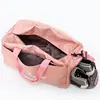 Waterproof Gym Bag With Shoe Compartment Duffle Sport Bag Men Fitness Outdoor Travel Pink Gym Bag For Women