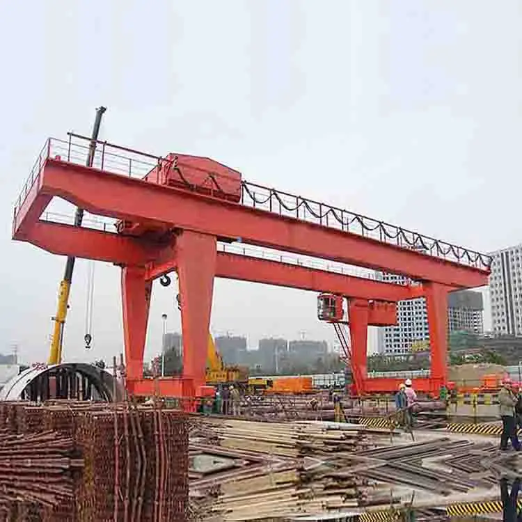 Double Girder Portable Gantry Crane 100 Ton Price