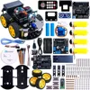 Elegoo UNO Project Smart Robot Car Kit with Four-wheel Drives, UNO R3, Bluetooth module / Intelligent and Educational Toy Car