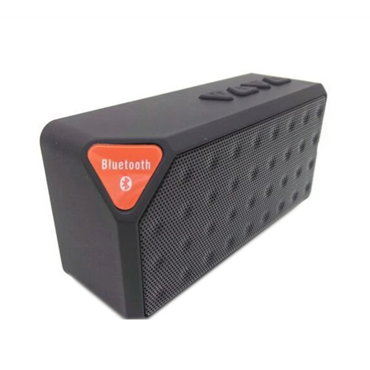 promotion gift outdoor hands free mini wireless speaker X3 Bluetooth mp3 player - ANKUX.COM