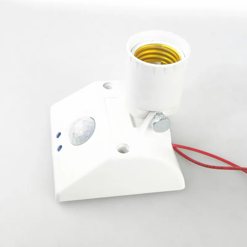 Surface Mounted Rotatable Sensor Socket Lamp Base Adapter,Light Sensor
