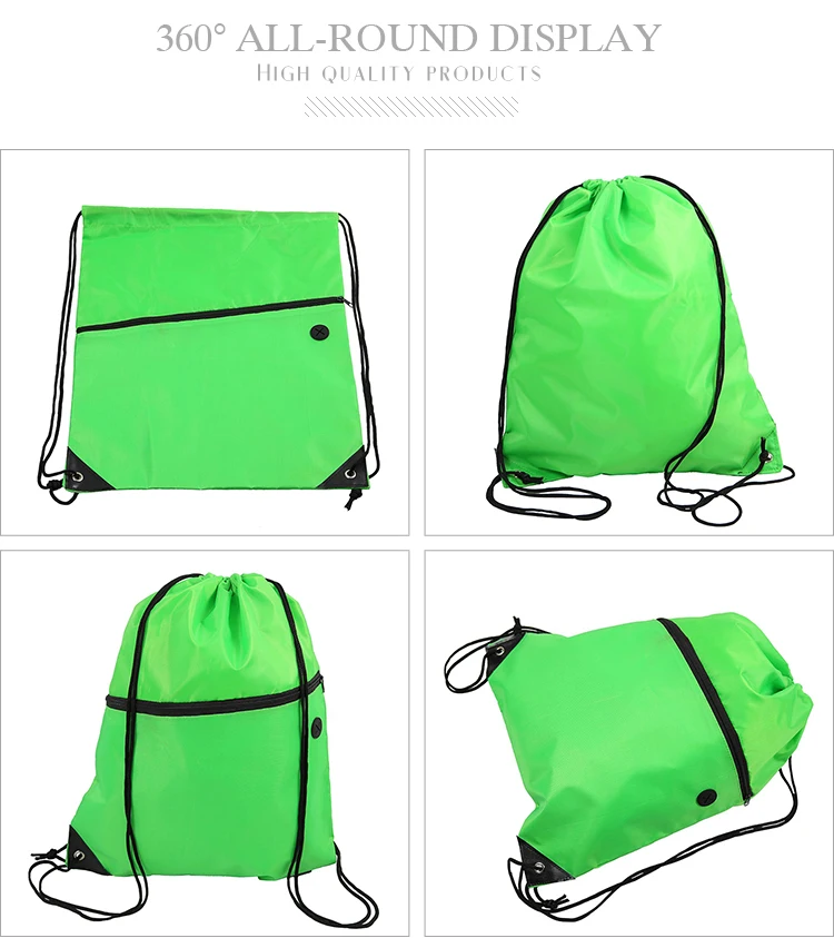 Wholesale High Quality Folding Polyester Drawstring Bag Buy Polyester