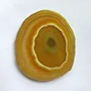 Europe Style and Mats & Pads Table Decoration & Accessories Type Agate Jade Slice Coaster