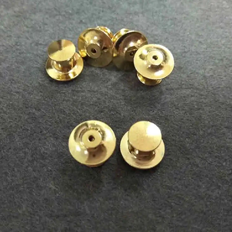 Hot Brass Butterfly Clutch Clasp Fastener Pin Backs For Military - Buy ...