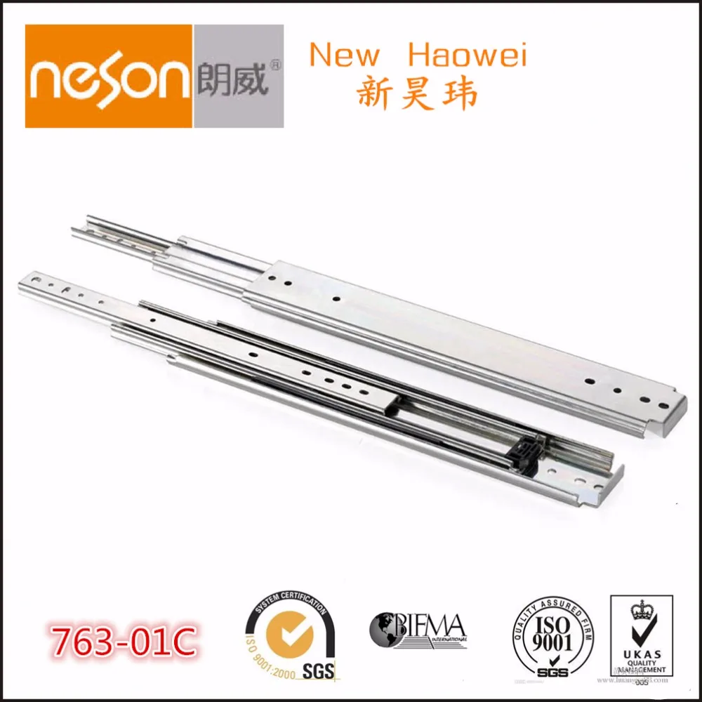 Neson 76mm 3t Tool Box Drawer Slides Damper Drawer Slide King