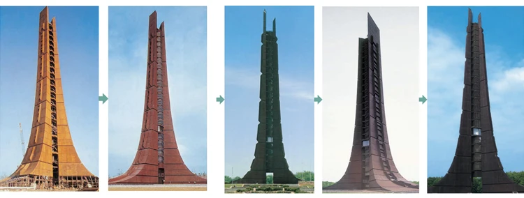 Corrugated corten steel cor-ten a b weathering corrosion resistance steel plate