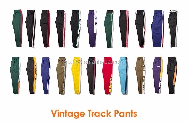 mens vintage track pants