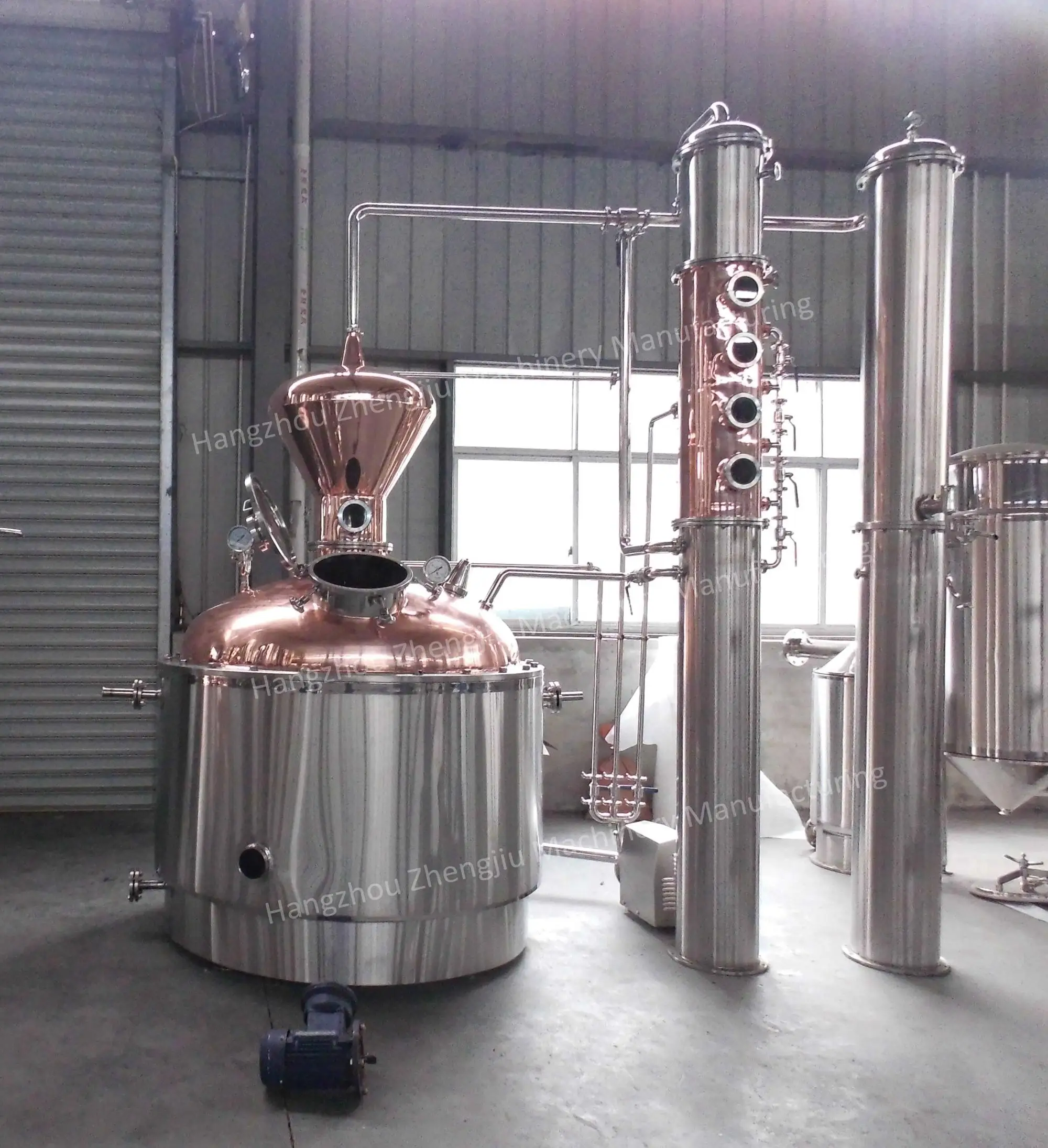 Best Quality Copper Still,Distillation Column For Brewery Buy